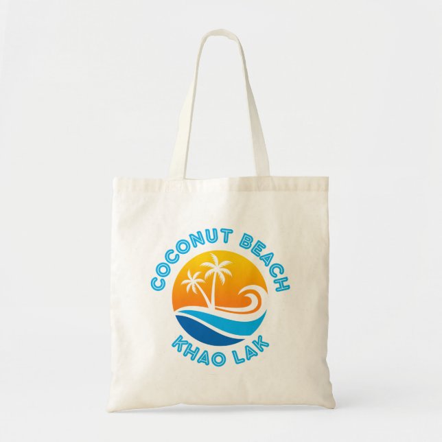 COCONUT BEACH-KHAO LAK TOTE BAG (Front)