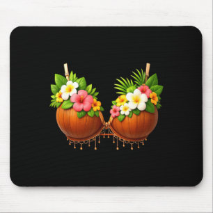 Coconut Bra Halloween Costume DIY Funny Summer Mouse Mat