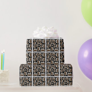 Coconut cake pattern wrapping paper