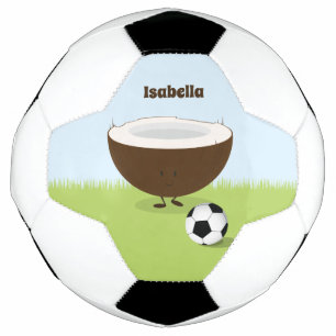 Coconut Character and Name   Soccer Ball