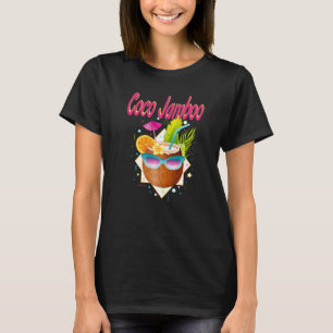 Coconut Colorful  Illustration T-Shirt