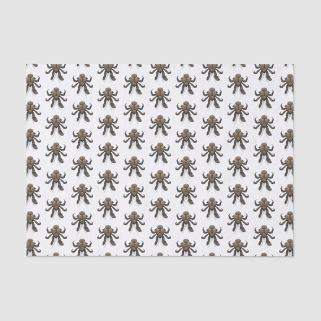 Coconut crab cartoon illustration  tissue paper (Front)