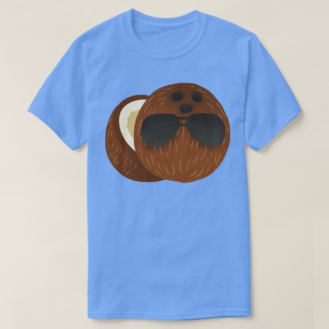 Coconut Fruit Summer T-Shirt (Design Front)