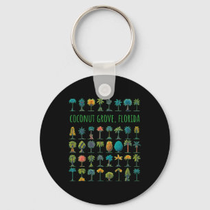 Coconut Grove Florida Key Ring
