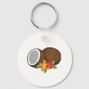 Coconut Key Ring