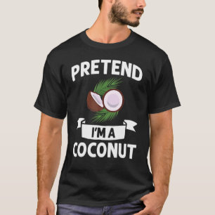Coconut Milk Oil Water Cream Tree Fruit Palm Butte T-Shirt