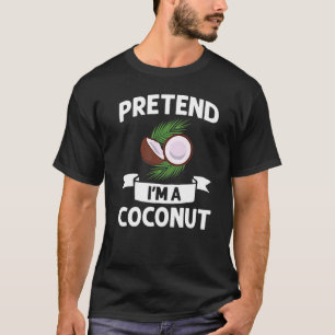Coconut Milk Oil Water Cream Tree Fruit Palm Butte T-Shirt
