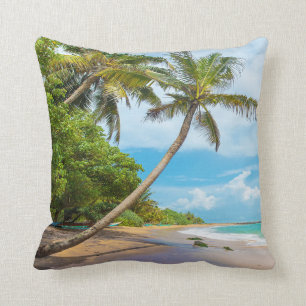 Coconut Palm, Mirissa Beach   Sri Lanka Cushion