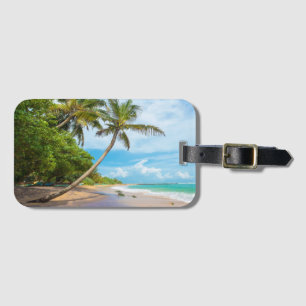 Coconut Palm, Mirissa Beach   Sri Lanka Luggage Tag