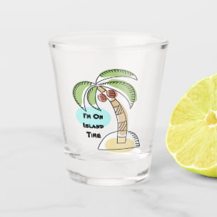 Coconut Palm Shot Glass
