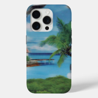 Coconut palm tree beach.jpg iPhone 15 pro case