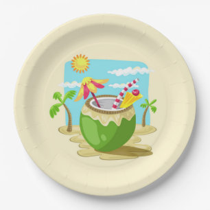 Coconut Paper Plate