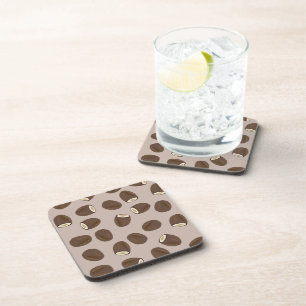 Coconut Pattern Coaster
