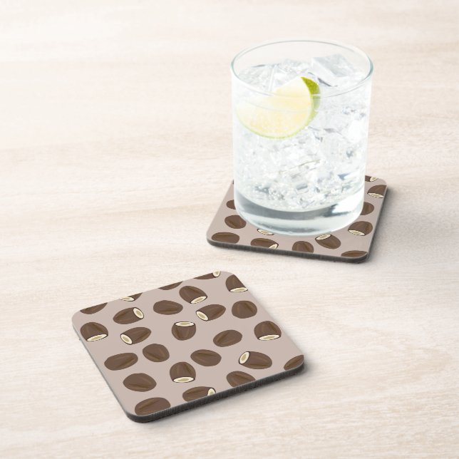 Coconut Pattern Coaster (Right Side)
