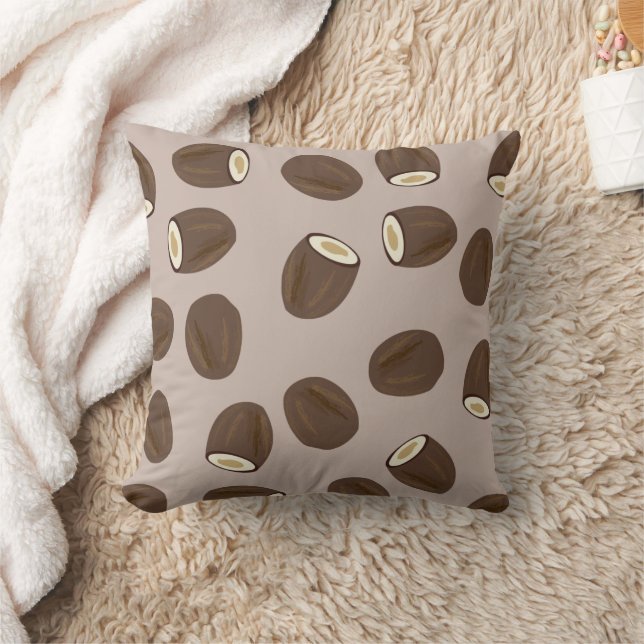 Coconut Pattern Cushion (Blanket)