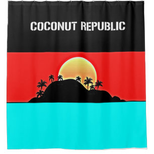 Coconut Republic Shower Curtain