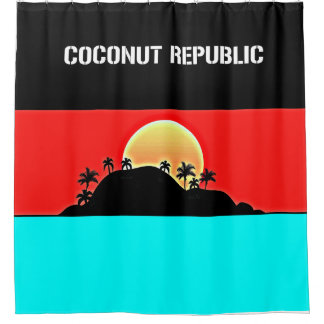 Coconut Republic  Shower Curtain