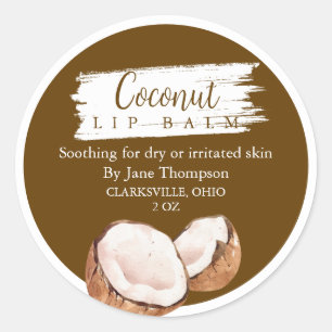 Coconut Salve / balm / Soap Label