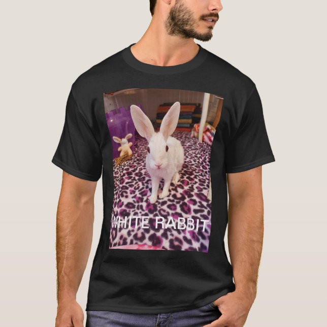 Coconut Sam - White Rabbit T-Shirt (Front)