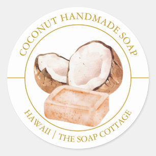 Coconut Soap label