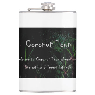 COCONUT TOWN Flask