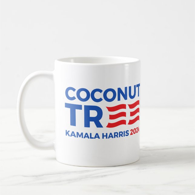 Coconut Tree 2024 Coffee Mug (Left)
