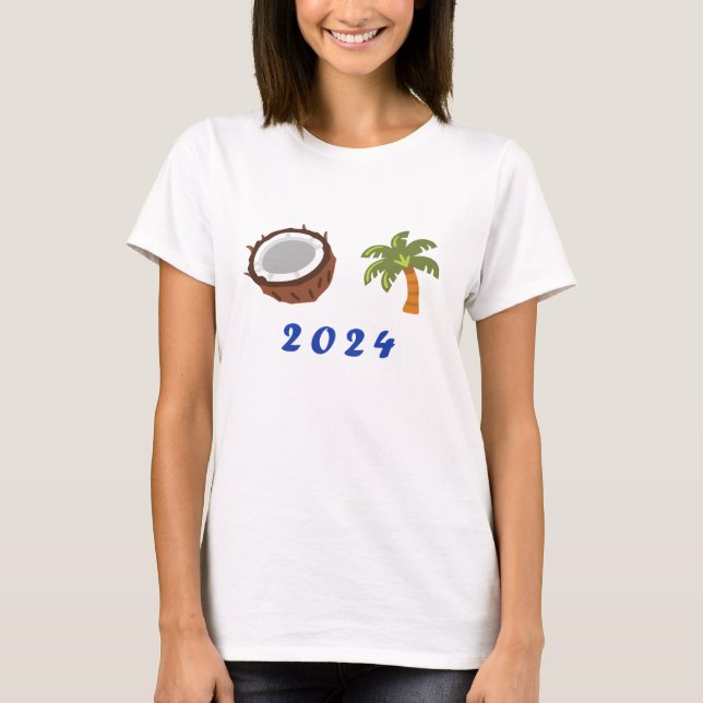 Coconut Tree 2024 t-shirt (Front)