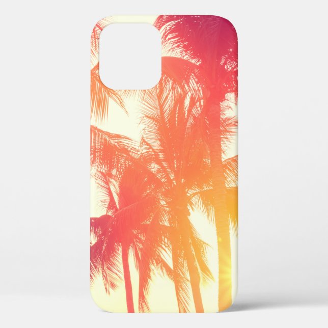 Coconut tree at tropical coast Case-Mate iPhone case (Back)
