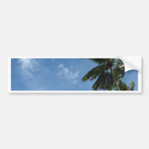 Coconut tree bumper sticker