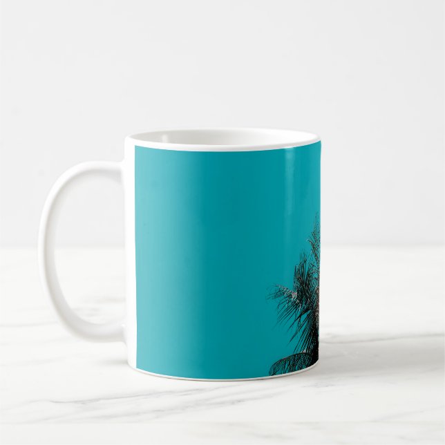Coconut tree coffee mug (Left)