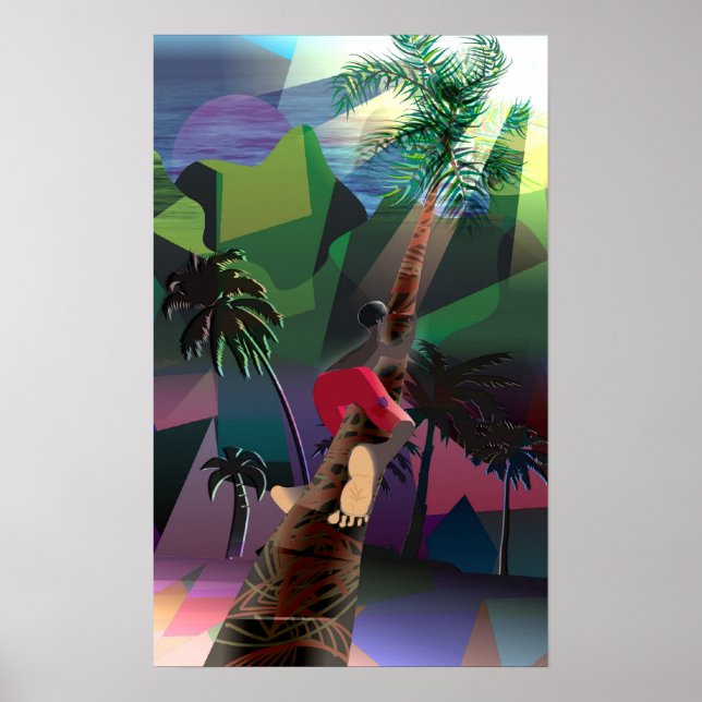 Coconut Tree Poster (Front)