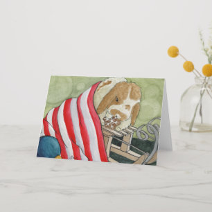 Coconut's Adventures: December Greeting Card A5