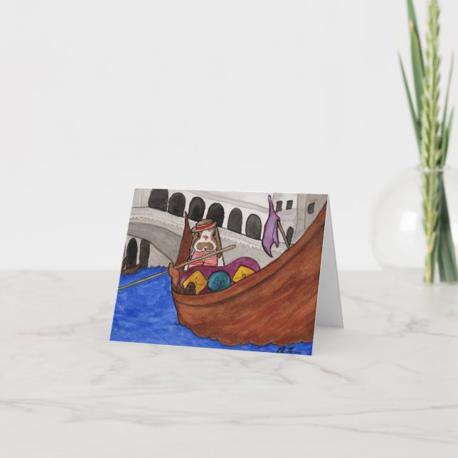 Coconut's Adventures: February Card 4"x5.6" (Front)