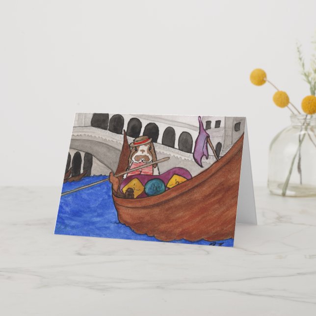 Coconut's Adventures: February Greeting Card A5 (Front)