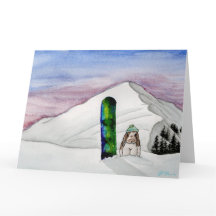 Coconut's Adventures: January Card 8.5"x11"