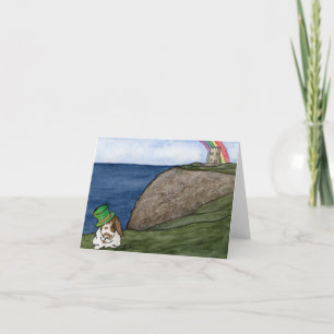 Coconut's Adventures: March Greeting Card 4"x5.6"