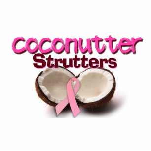 Coconutter Strutters Photo Sculpture Magnet