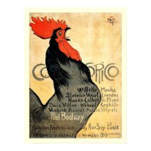 Cocorico Vintage French Poster