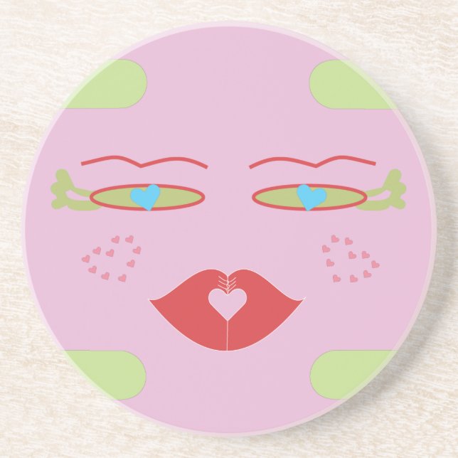 Cocorroli, The Pink Sponap Coaster.ai Coaster (Front)
