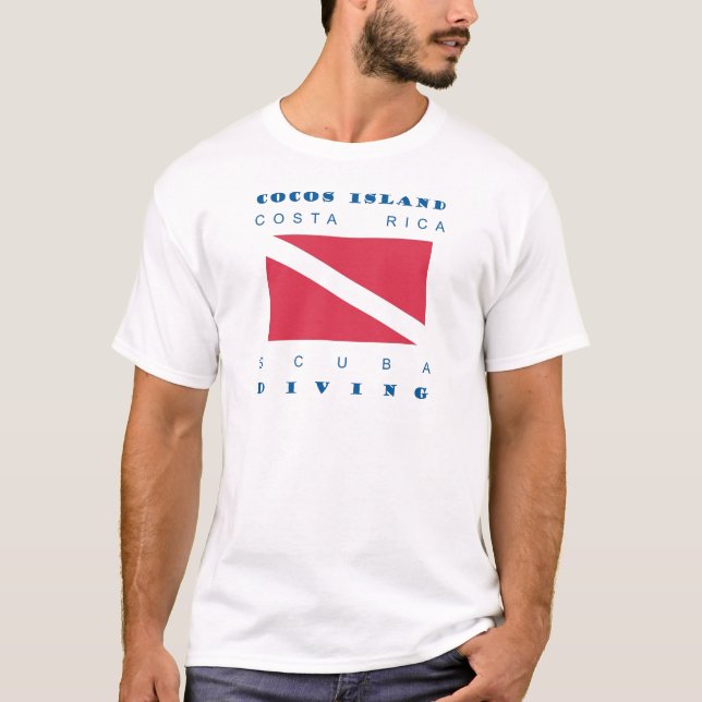 Cocos Island Costa Rica T-Shirt (Front)