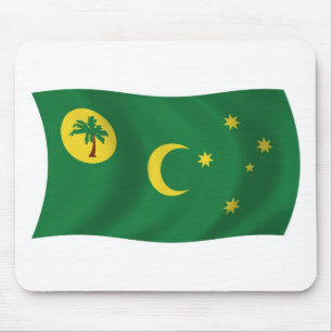 Cocos Islands Flag Mousepad