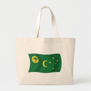 Cocos Islands Flag Tote Bag