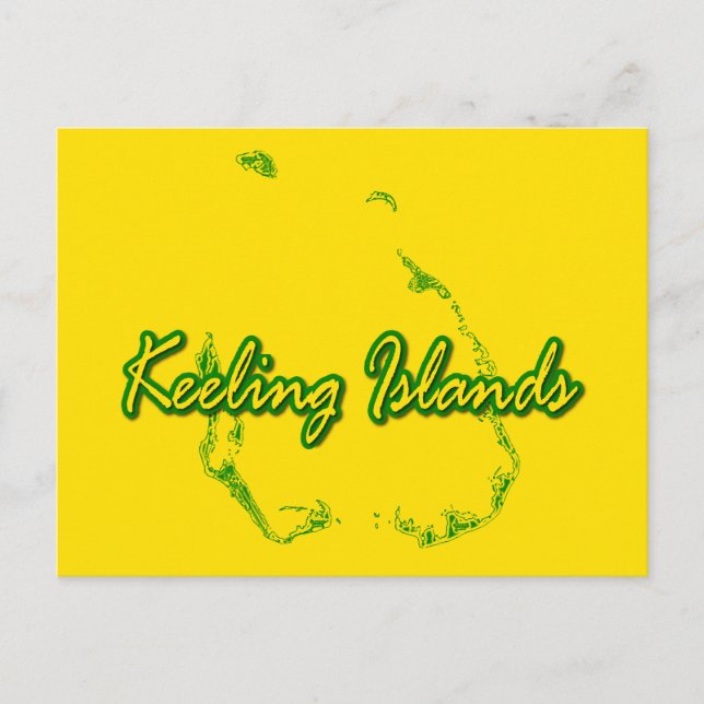 Cocos (Keeling) Islands Postcard (Front)