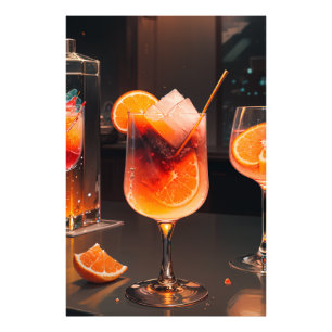 Coctel Negroni Photo Print