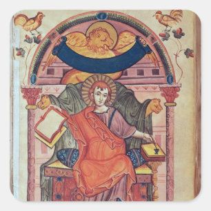 Cod.22 St. Mark, from the Ada manuscript Square Sticker