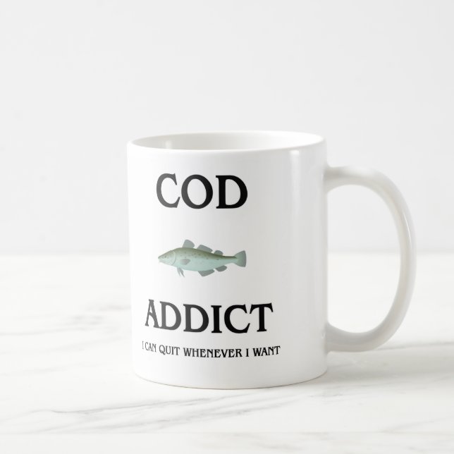 Cod Addict Coffee Mug (Right)