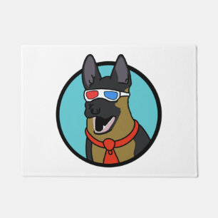 CoD German Shepherd I have no idea what I’m doing Doormat
