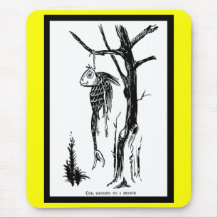 Cod, Hanging on a Branch Mouse Mat