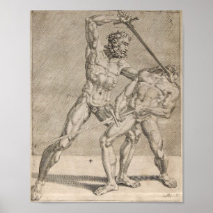 cod. I.6.2.5 Fechtbuch, 16th century 2nd and 3rd c Poster