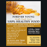 Cod Liver Oil, Health Food Store Advertising Flyer<br><div class="desc">Cod Liver Oil,  Health Food Store Advertising Flyers By The Business Card Store.</div>